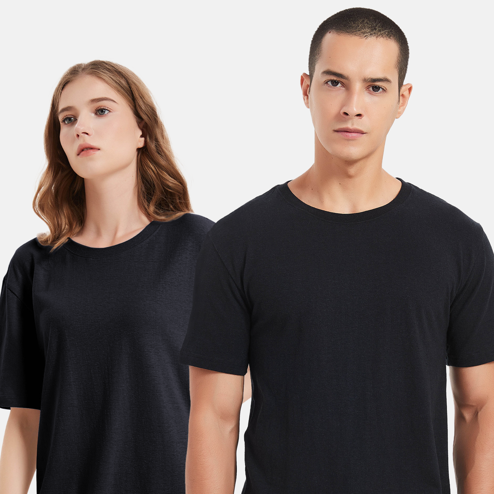 Organic cotton black t-shirt, sustainably sourced, eco-friendly, Mens and Womens