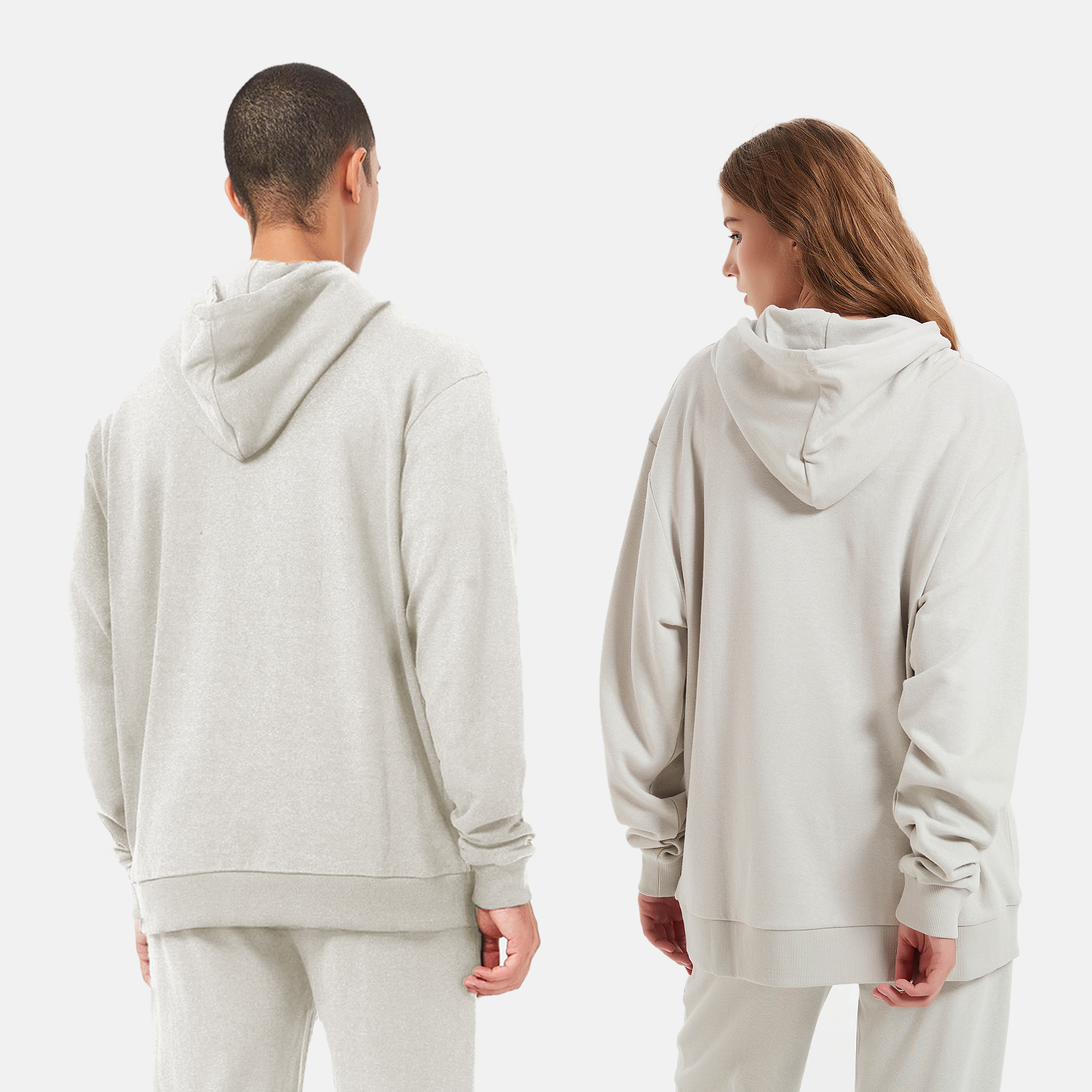 Ethically made gray hoodie sustainable fashion at its finest, Unisex