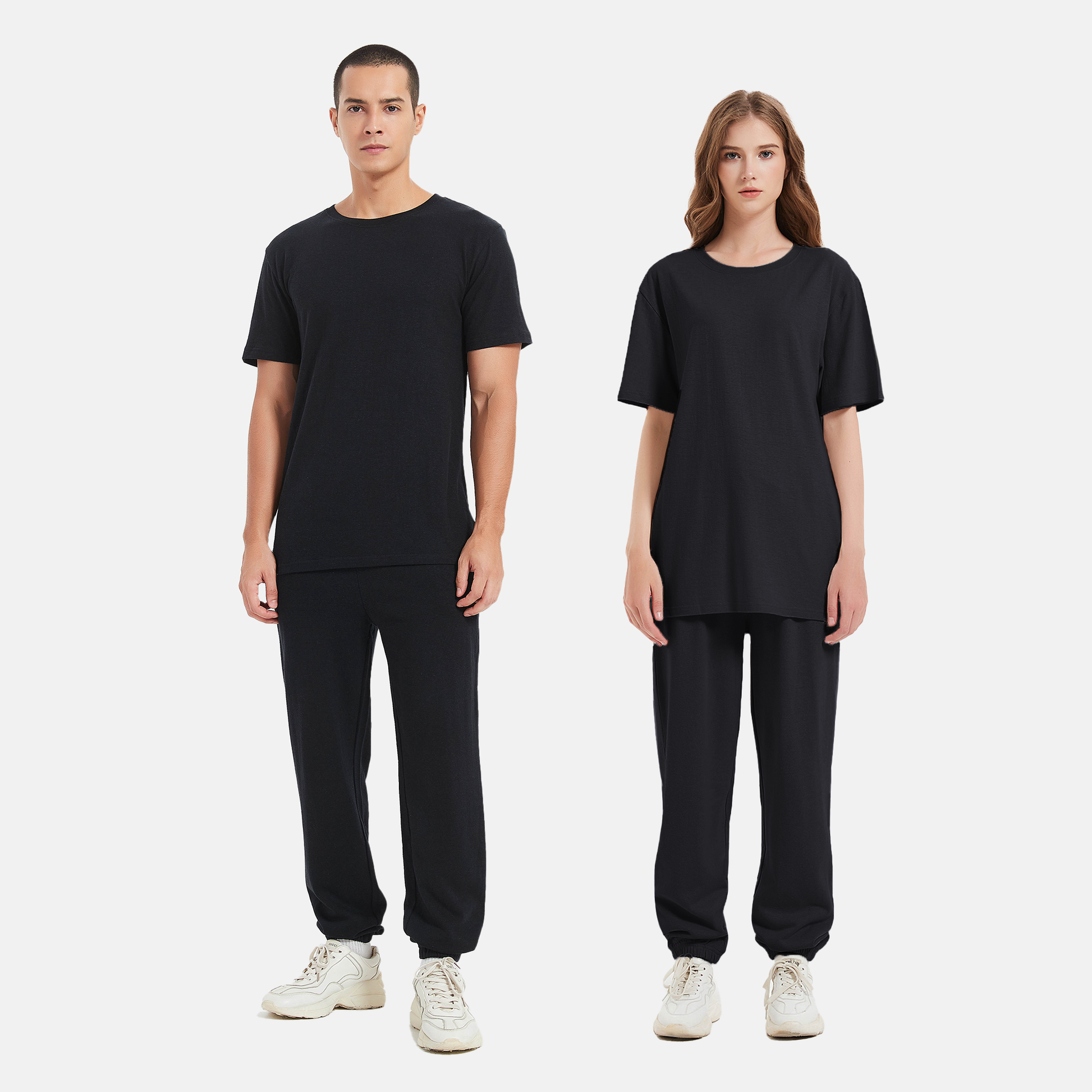 Environmentally Friendly Black Sweatpants, Sustainable Style for Modern Living, Mens and Womens