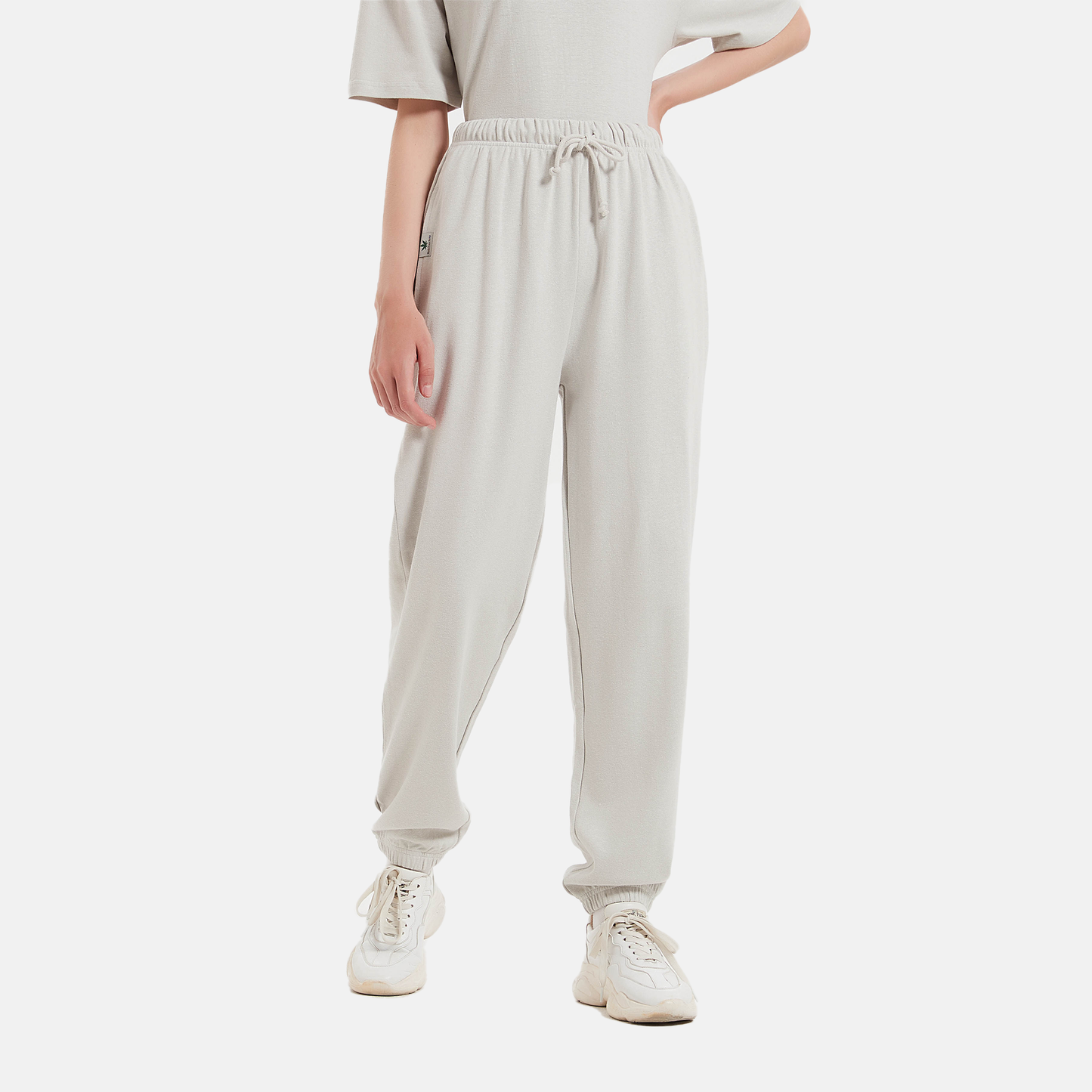 Gray Sustainable Joggers, Ethically Made Comfort for Everyday Wear, Unisex