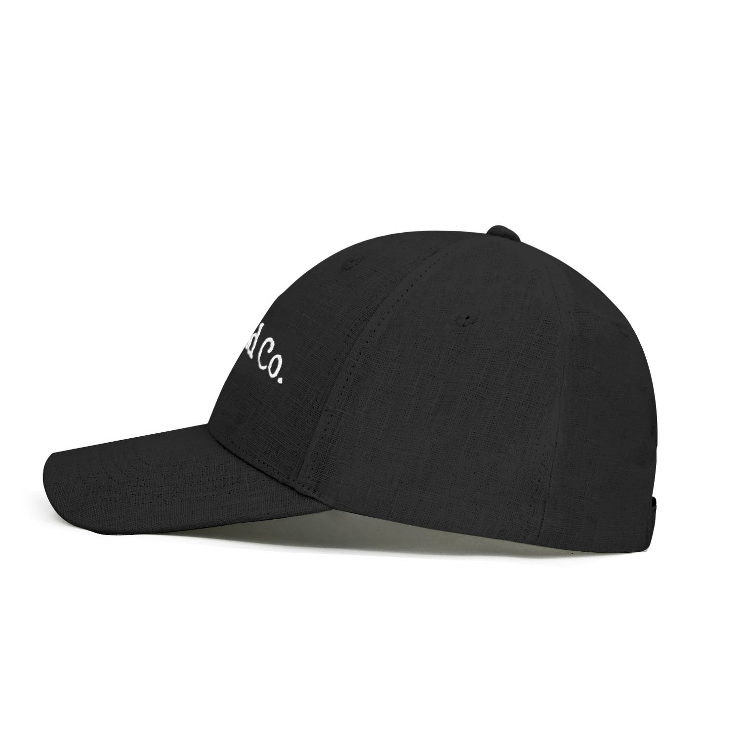 Amend Co. all-natural, black hat, sustainable, everyday wear, unisex