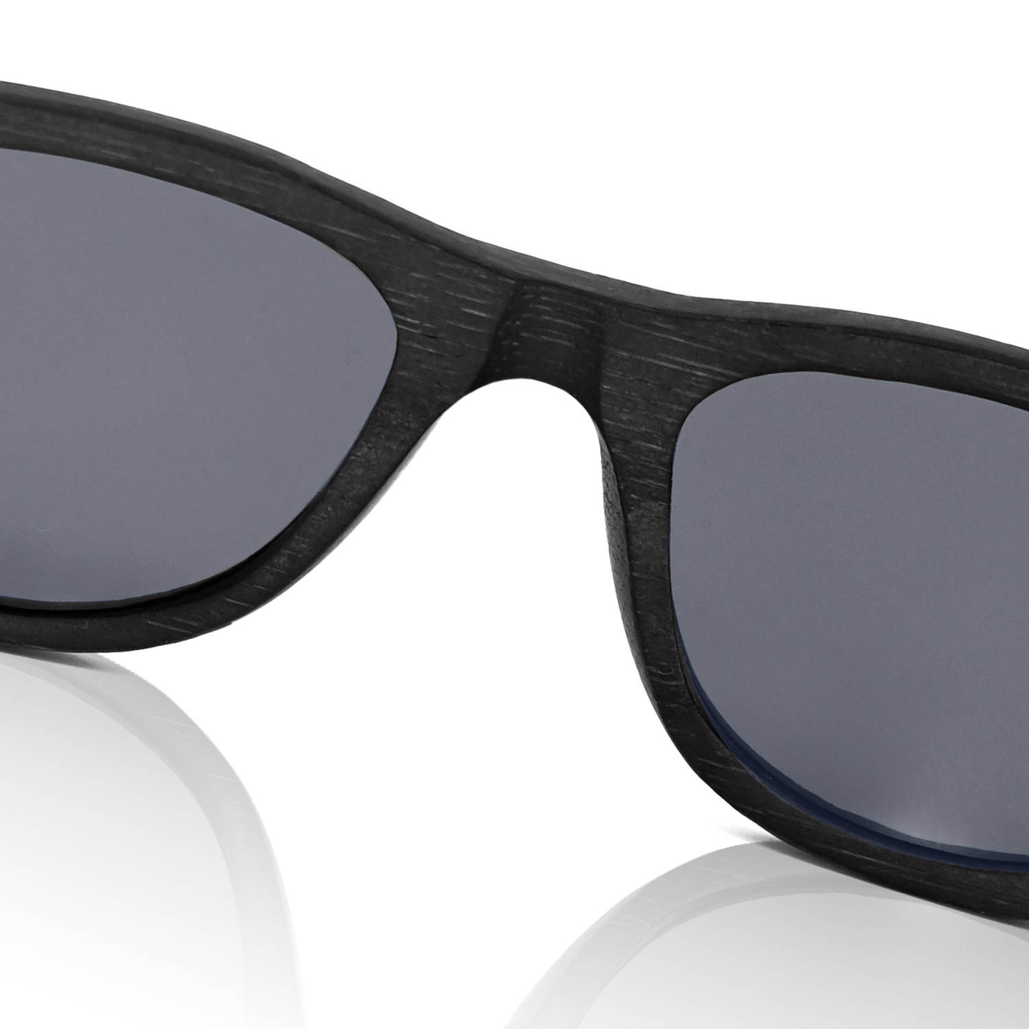 Amend Co. black sunglasses made from bamboo, luxury, earth-friendly