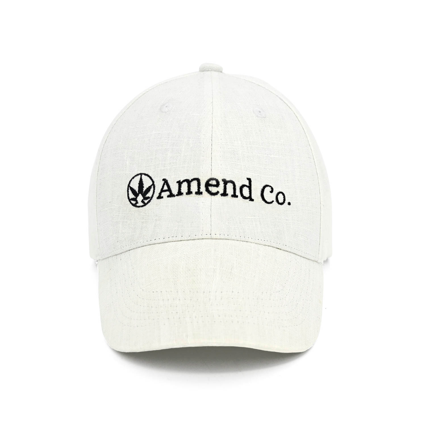 Amend Co. all-natural, white hat, sustainable, unisex