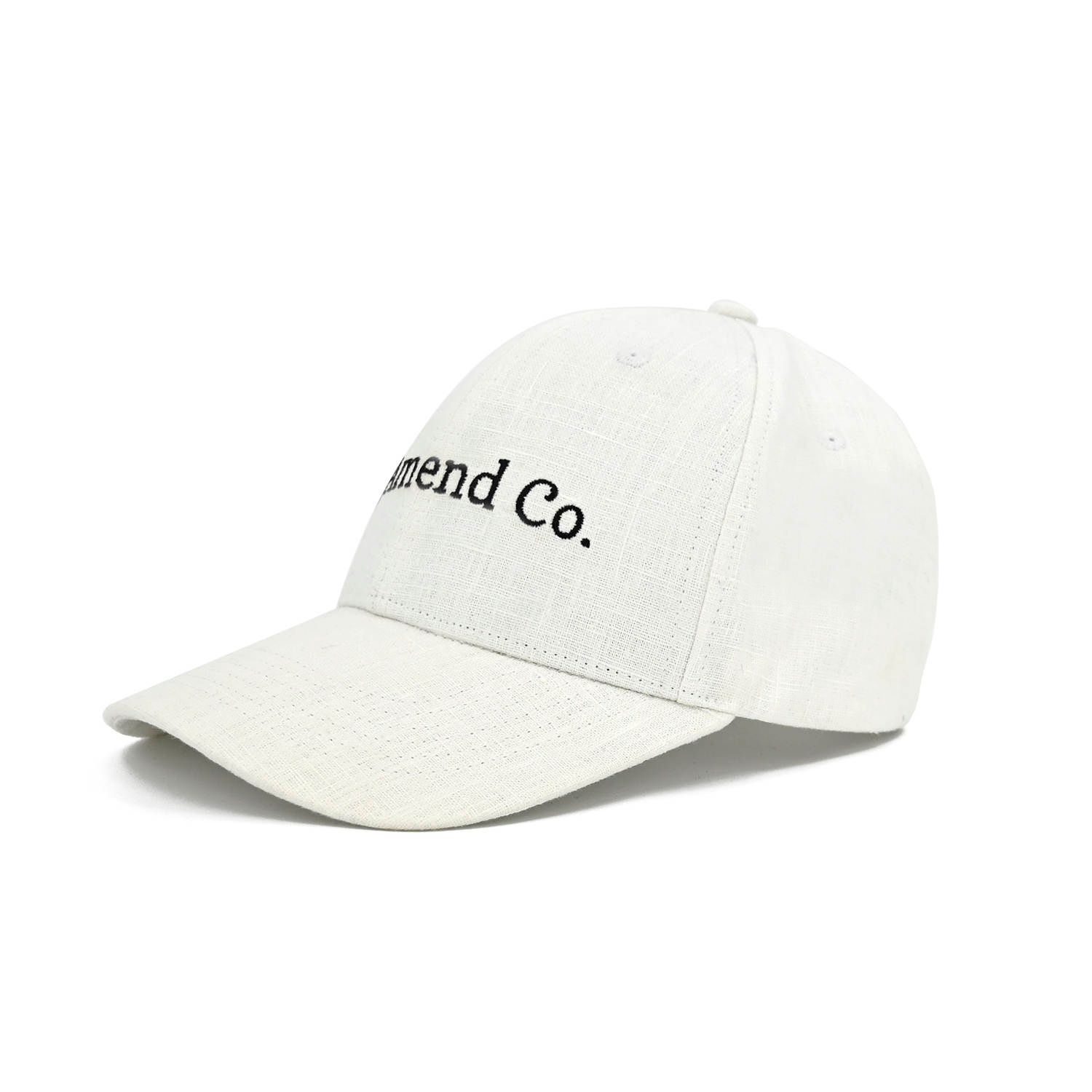 Amend Co. all-natural, white hat, sustainable, soft, unisex