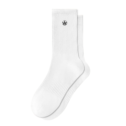 Amend Co. soft, white crew socks, everyday wear, eco-friendly, sustainable, unisex